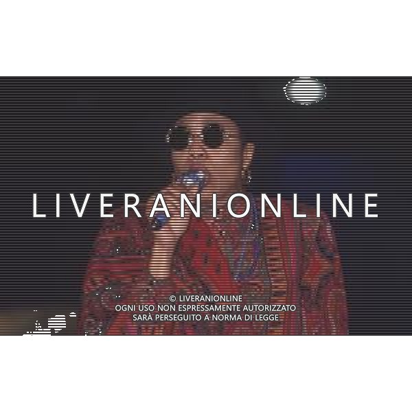 DIAP-RETROSPETTIVA DEE DEE BRIDGEWATER CANTANTE NELLA FOTO DEE DEE BRIDGEWATER A SANREMO NELL\'ANNO 1990 AG ALDO LIVERANI SAS