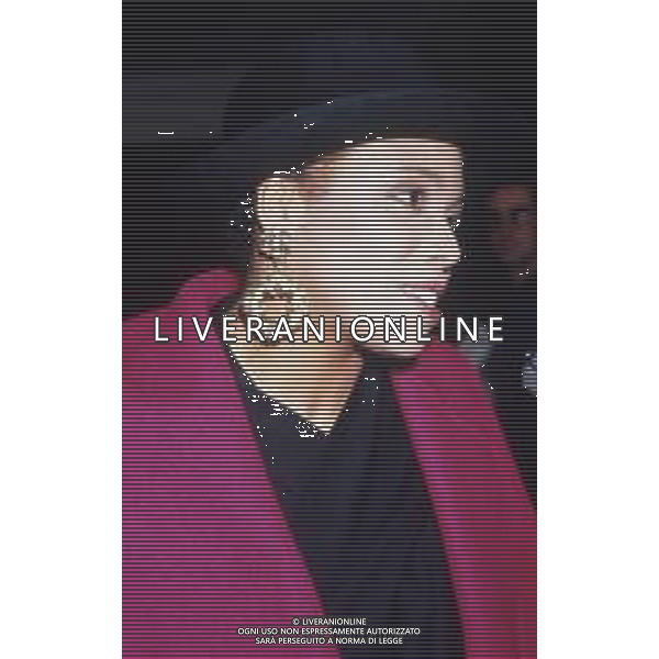 DIAP-RETROSPETTIVA DEE DEE BRIDGEWATER CANTANTE NELLA FOTO DEE DEE BRIDGEWATER A SANREMO NELL\'ANNO 1990 AG ALDO LIVERANI SAS