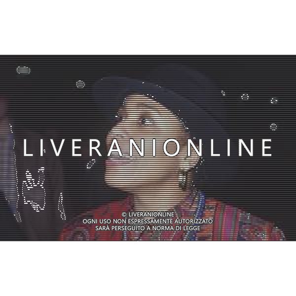 DIAP-RETROSPETTIVA DEE DEE BRIDGEWATER CANTANTE NELLA FOTO DEE DEE BRIDGEWATER A SANREMO NELL\'ANNO 1990 AG ALDO LIVERANI SAS