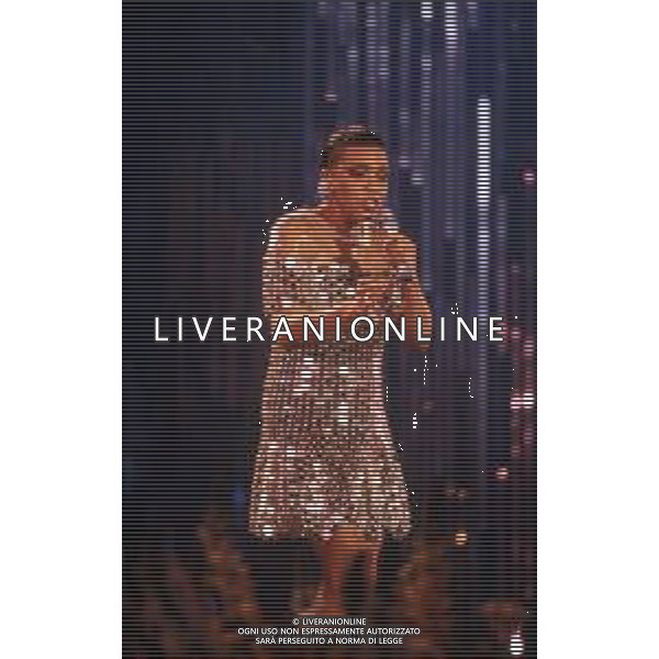 DIAP-RETROSPETTIVA DEE DEE BRIDGEWATER CANTANTE NELLA FOTO DEE DEE BRIDGEWATER A SANREMO NELL\'ANNO 1990 AG ALDO LIVERANI SAS