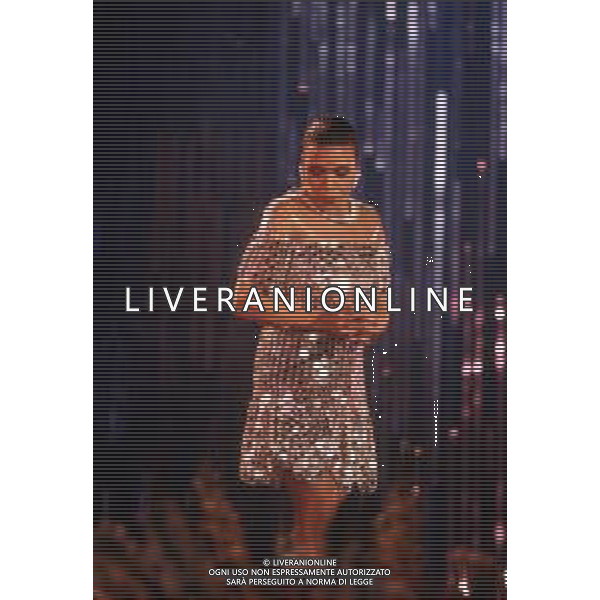 DIAP-RETROSPETTIVA DEE DEE BRIDGEWATER CANTANTE NELLA FOTO DEE DEE BRIDGEWATER A SANREMO NELL\'ANNO 1990 AG ALDO LIVERANI SAS