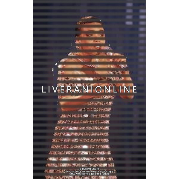 DIAP-RETROSPETTIVA DEE DEE BRIDGEWATER CANTANTE NELLA FOTO DEE DEE BRIDGEWATER A SANREMO NELL\'ANNO 1990 AG ALDO LIVERANI SAS