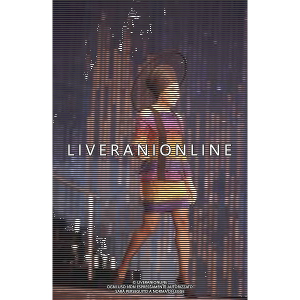 DIAP-RETROSPETTIVA DEE DEE BRIDGEWATER CANTANTE NELLA FOTO DEE DEE BRIDGEWATER A SANREMO NELL\'ANNO 1990 AG ALDO LIVERANI SAS