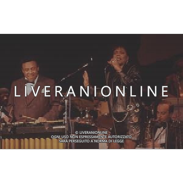 DIAP-RETROSPETTIVA DEE DEE BRIDGEWATER CANTANTE NELLA FOTO DEE DEE BRIDGEWATER A SANREMO NELL\'ANNO 1990 AG ALDO LIVERANI SAS