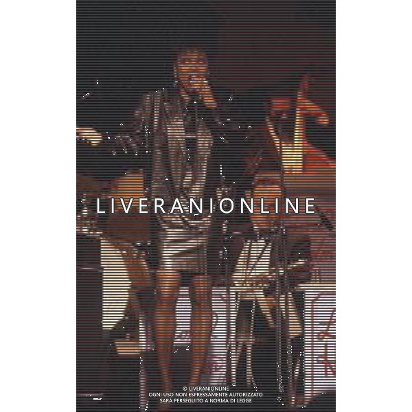 DIAP-RETROSPETTIVA DEE DEE BRIDGEWATER CANTANTE NELLA FOTO DEE DEE BRIDGEWATER A SANREMO NELL\'ANNO 1990 AG ALDO LIVERANI SAS