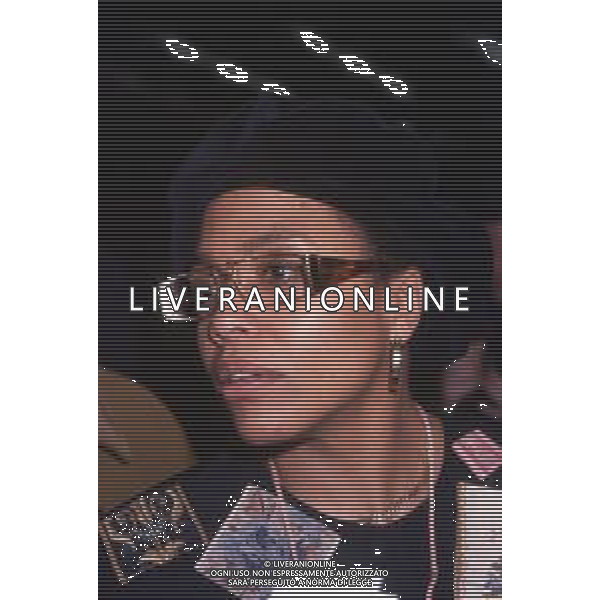 DIAP-RETROSPETTIVA DEE DEE BRIDGEWATER CANTANTE NELLA FOTO DEE DEE BRIDGEWATER A SANREMO NELL\'ANNO 1990 AG ALDO LIVERANI SAS