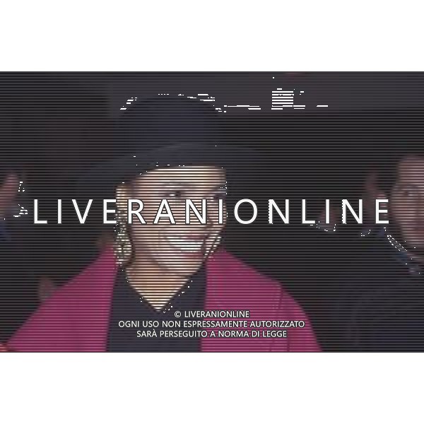 DIAP-RETROSPETTIVA DEE DEE BRIDGEWATER CANTANTE NELLA FOTO DEE DEE BRIDGEWATER A SANREMO NELL\'ANNO 1990 AG ALDO LIVERANI SAS