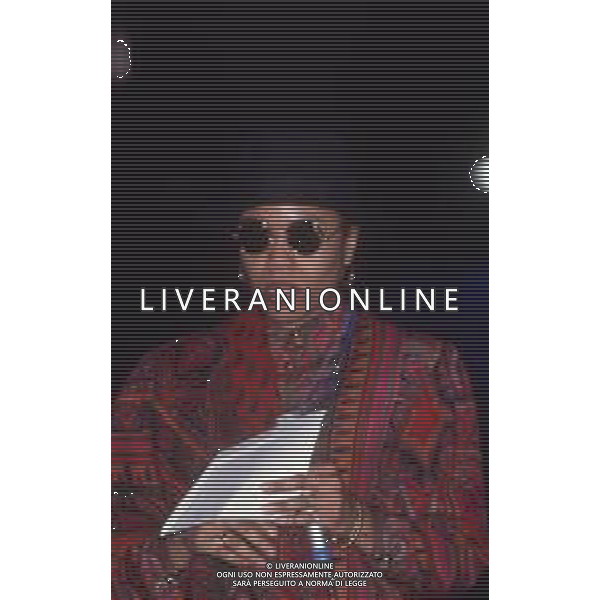 DIAP-RETROSPETTIVA DEE DEE BRIDGEWATER CANTANTE NELLA FOTO DEE DEE BRIDGEWATER A SANREMO NELL\'ANNO 1990 AG ALDO LIVERANI SAS