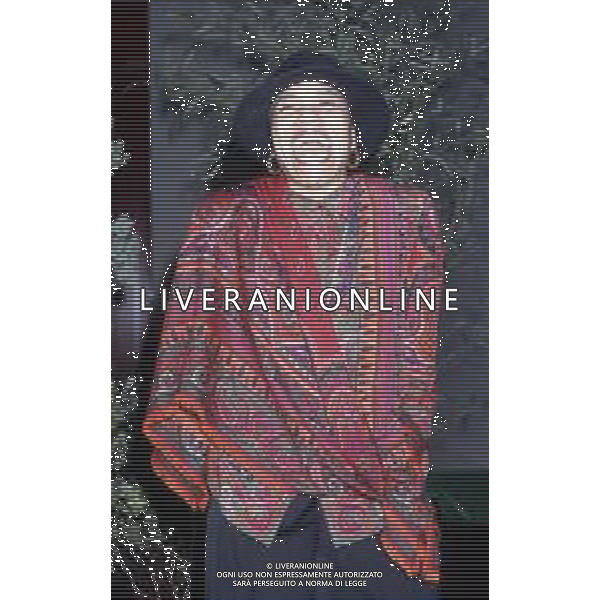 DIAP-RETROSPETTIVA DEE DEE BRIDGEWATER CANTANTE NELLA FOTO DEE DEE BRIDGEWATER A SANREMO NELL\'ANNO 1990 AG ALDO LIVERANI SAS