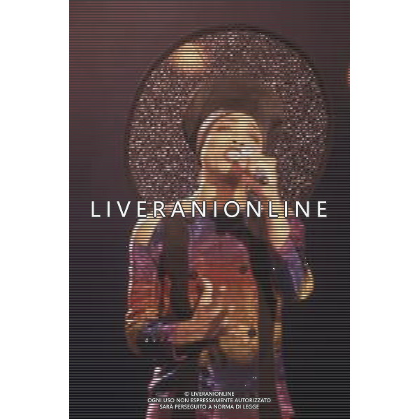 DIAP-RETROSPETTIVA DEE DEE BRIDGEWATER CANTANTE NELLA FOTO DEE DEE BRIDGEWATER A SANREMO NELL\'ANNO 1990 AG ALDO LIVERANI SAS