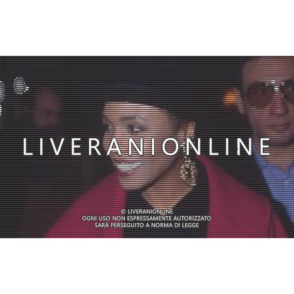 DIAP-RETROSPETTIVA DEE DEE BRIDGEWATER CANTANTE NELLA FOTO DEE DEE BRIDGEWATER A SANREMO NELL\'ANNO 1990 AG ALDO LIVERANI SAS