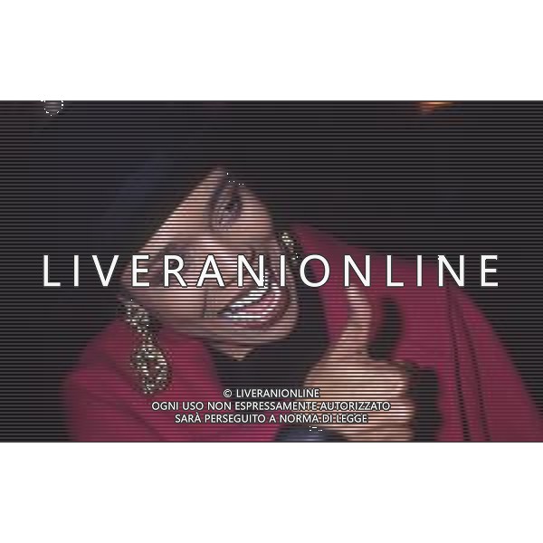 DIAP-RETROSPETTIVA DEE DEE BRIDGEWATER CANTANTE NELLA FOTO DEE DEE BRIDGEWATER A SANREMO NELL\'ANNO 1990 AG ALDO LIVERANI SAS