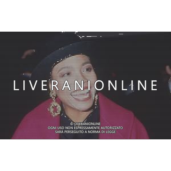 DIAP-RETROSPETTIVA DEE DEE BRIDGEWATER CANTANTE NELLA FOTO DEE DEE BRIDGEWATER A SANREMO NELL\'ANNO 1990 AG ALDO LIVERANI SAS