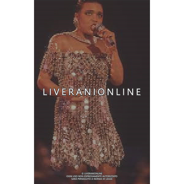 DIAP-RETROSPETTIVA DEE DEE BRIDGEWATER CANTANTE NELLA FOTO DEE DEE BRIDGEWATER A SANREMO NELL\'ANNO 1990 AG ALDO LIVERANI SAS