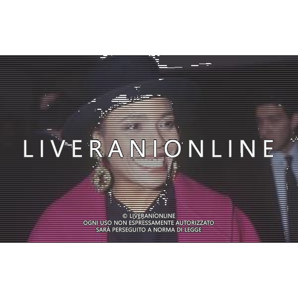 DIAP-RETROSPETTIVA DEE DEE BRIDGEWATER CANTANTE NELLA FOTO DEE DEE BRIDGEWATER A SANREMO NELL\'ANNO 1990 AG ALDO LIVERANI SAS