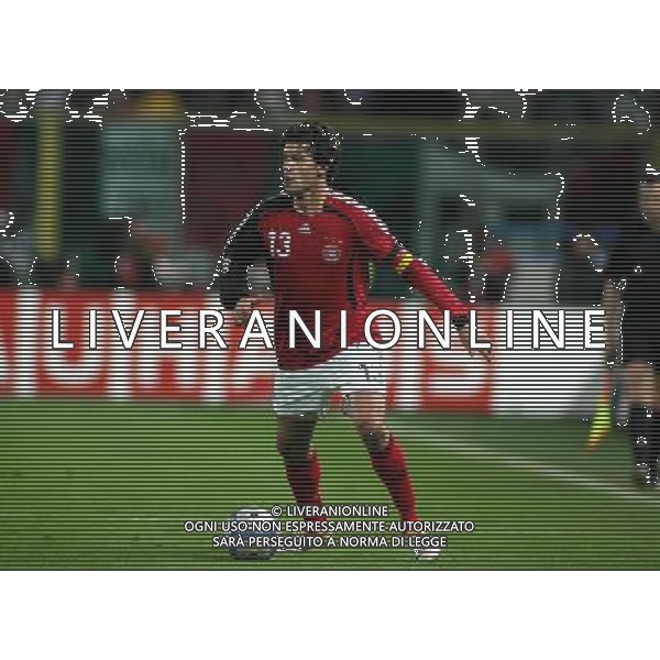 Firenze 01/03/2006 Italia-Germania Amichevole Nella foto: Ballack Michael.* Ph Gianni Nucci/Agenzia Aldo Liverani