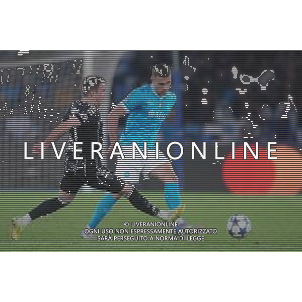 TVPM Napoli, Eintracht Frankfurt Nella Foto: Alessandro Buongiorno Foto Mosca, Ag.Liverani - AGENZIA ALDO LIVERANI SAS -TVPM Napoli vs Eintracht Francoforte 4a Giornata Champions League 04.11.2025