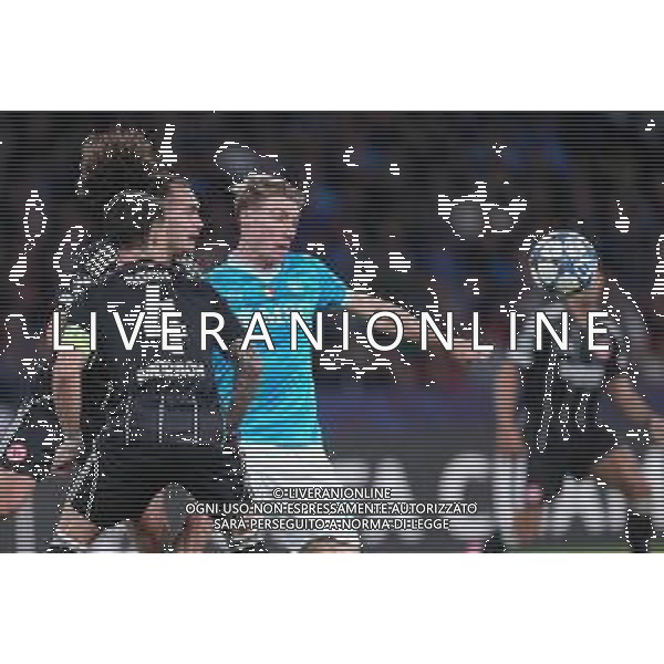 TVPM Napoli, Eintracht Frankfurt Nella Foto: Rasmus Hojlund Foto Mosca, Ag.Liverani - AGENZIA ALDO LIVERANI SAS -TVPM Napoli vs Eintracht Francoforte 4a Giornata Champions League 04.11.2025