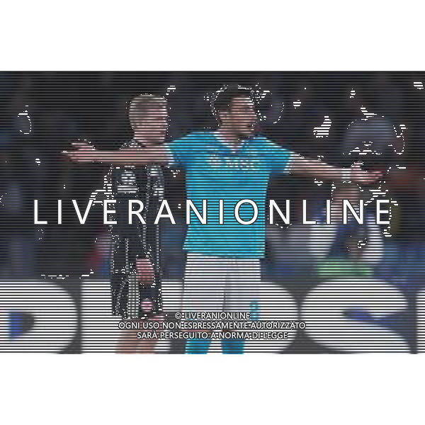 TVPM Napoli, Eintracht Frankfurt Nella Foto: delusione Eljif Elmas Foto Mosca, Ag.Liverani - AGENZIA ALDO LIVERANI SAS -TVPM Napoli vs Eintracht Francoforte 4a Giornata Champions League 04.11.2025