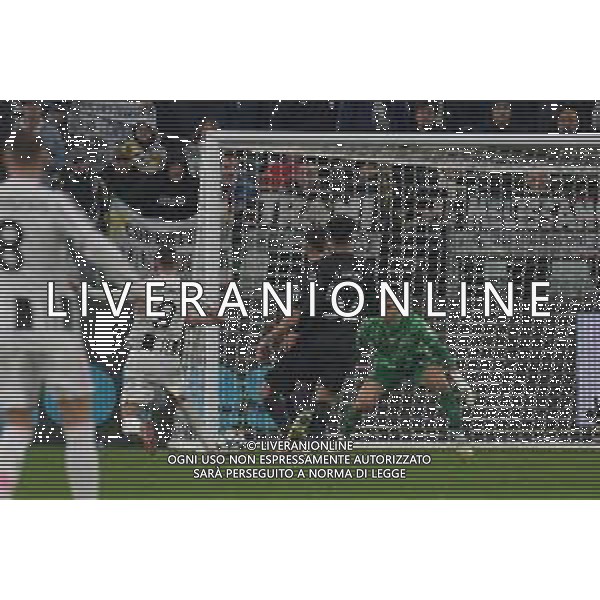 Torino 04.11.2025 Allianz Stadium © Manuela Viganti/Agenzia Aldo Liverani Juventus vs Sporting Lisbona 4a giornata Uefa Champions League 2025/2026 Nella foto: gol dusan vlahovic