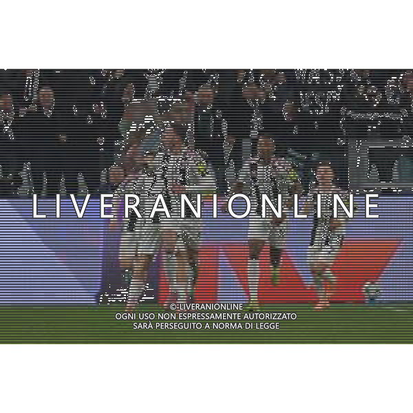 Torino 04.11.2025 Allianz Stadium © Manuela Viganti/Agenzia Aldo Liverani Juventus vs Sporting Lisbona 4a giornata Uefa Champions League 2025/2026 Nella foto: esultanza dusan vlahovic dopo il gol