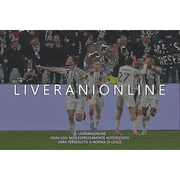 Torino 04.11.2025 Allianz Stadium © Manuela Viganti/Agenzia Aldo Liverani Juventus vs Sporting Lisbona 4a giornata Uefa Champions League 2025/2026 Nella foto: esultanza dusan vlahovic dopo il gol