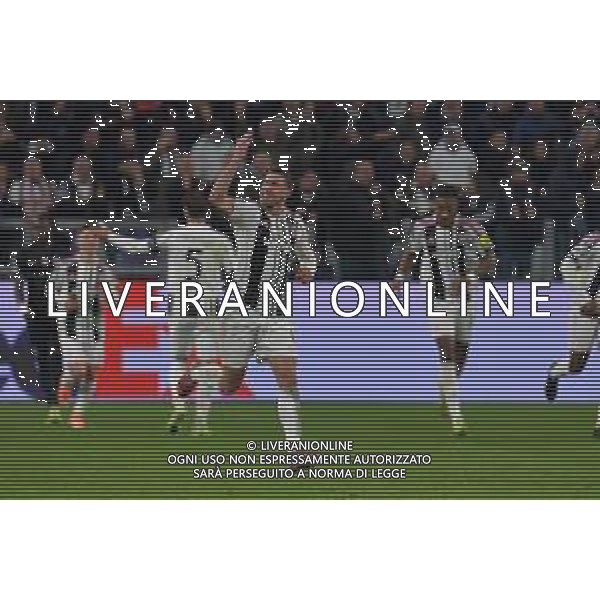 Torino 04.11.2025 Allianz Stadium © Manuela Viganti/Agenzia Aldo Liverani Juventus vs Sporting Lisbona 4a giornata Uefa Champions League 2025/2026 Nella foto: esultanza dusan vlahovic dopo il gol