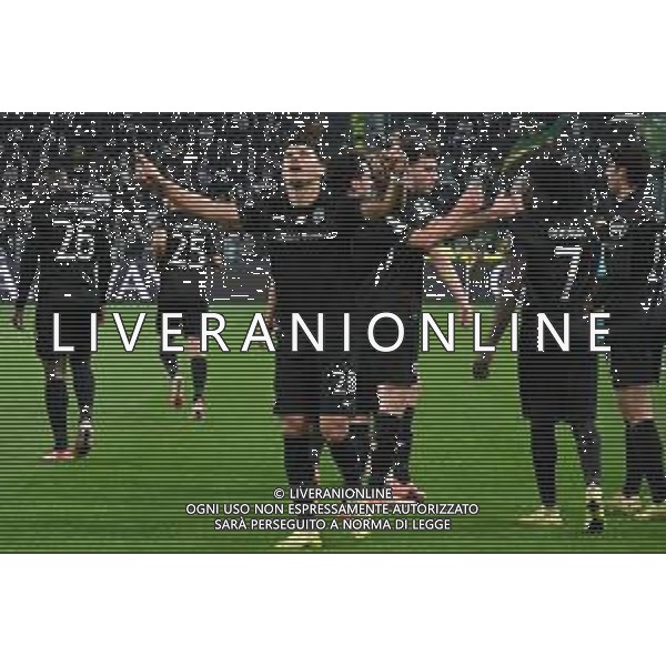 TVPG Juventus FC vs SCP Sporting Lisbona nella foto Esultanza dopo la rete Maximiliano Araujo (SCP Sporting Lisbona) 04-11-2025 Allianz Stadium, Torino (ITA) - Quarta Giornata Champions League 2025/26 ©TVPG Pasquale Golia - AGENZIA ALDO LIVERANI SAS