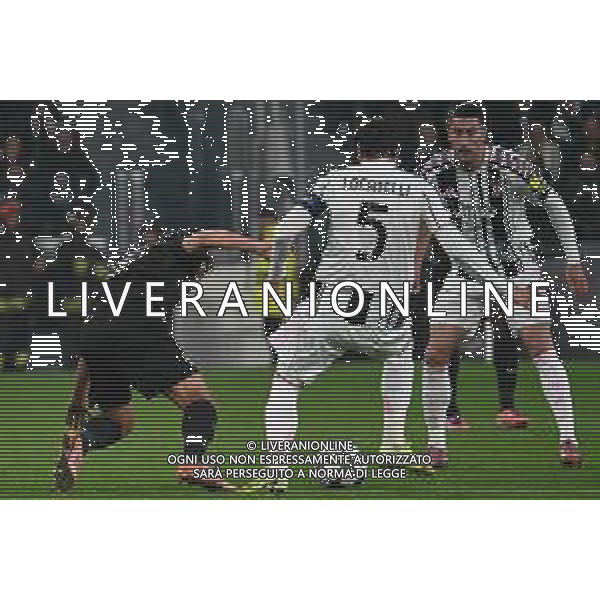 TVPG Juventus FC vs SCP Sporting Lisbona nella foto Manuel Locatelli (Fc Juventus) 04-11-2025 Allianz Stadium, Torino (ITA) - Quarta Giornata Champions League 2025/26 ©TVPG Pasquale Golia - AGENZIA ALDO LIVERANI SAS