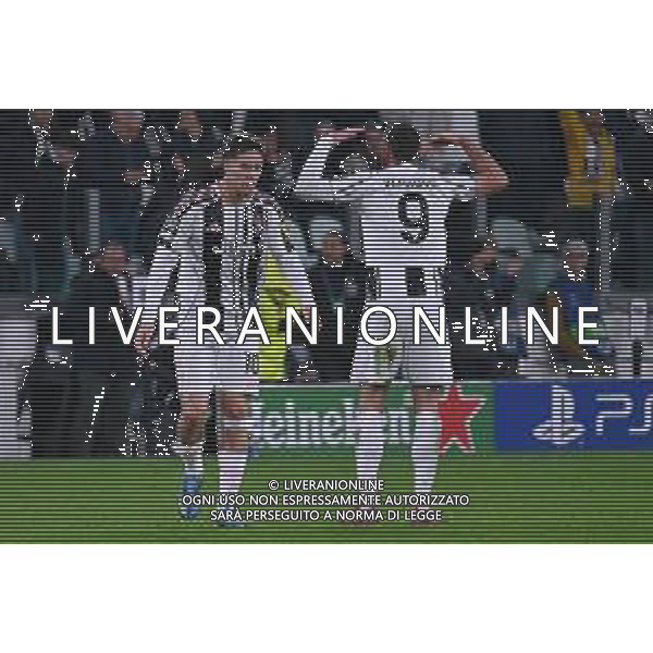 TVPG Juventus FC vs SCP Sporting Lisbona nella foto Dusan Vlahovic (Fc Juventus) Esultanza dopo la rete04-11-2025 Allianz Stadium, Torino (ITA) - Quarta Giornata Champions League 2025/26 ©TVPG Pasquale Golia - AGENZIA ALDO LIVERANI SAS