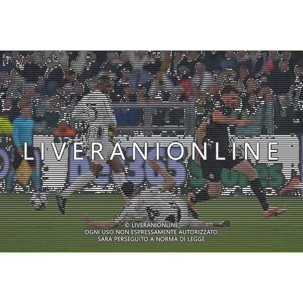 Torino 04.11.2025 Allianz Stadium © Manuela Viganti/Agenzia Aldo Liverani Juventus vs Sporting Lisbona 4a giornata Uefa Champions League 2025/2026 Nella foto: federico gatti e fotis ioannidis