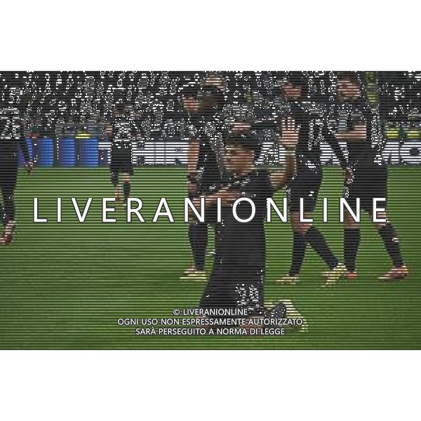 TVPG Juventus FC vs SCP Sporting Lisbona nella foto Maximiliano Araujo (SCP Sporting Lisbona) Esultanza dopo la rete 04-11-2025 Allianz Stadium, Torino (ITA) - Quarta Giornata Champions League 2025/26 ©TVPG Pasquale Golia - AGENZIA ALDO LIVERANI SAS