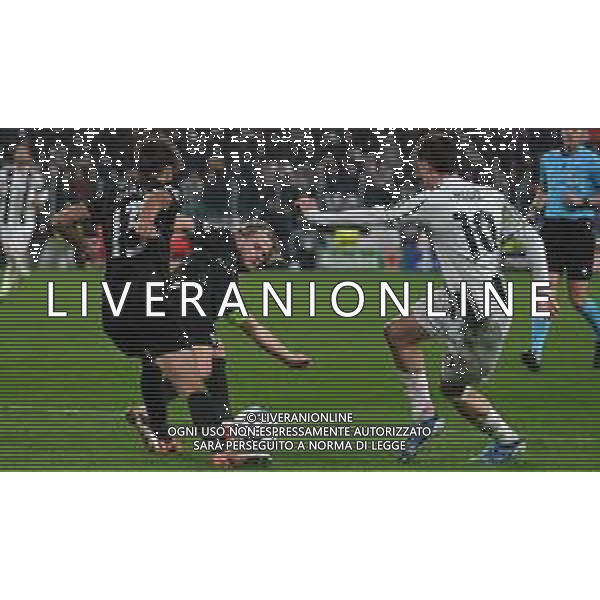 TVPG Juventus FC vs SCP Sporting Lisbona nella foto Kenan Yildiz (Fc Juventus) e Morten Hjulmand (SCP Sporting Lisbona) 04-11-2025 Allianz Stadium, Torino (ITA) - Quarta Giornata Champions League 2025/26 ©TVPG Pasquale Golia - AGENZIA ALDO LIVERANI SAS