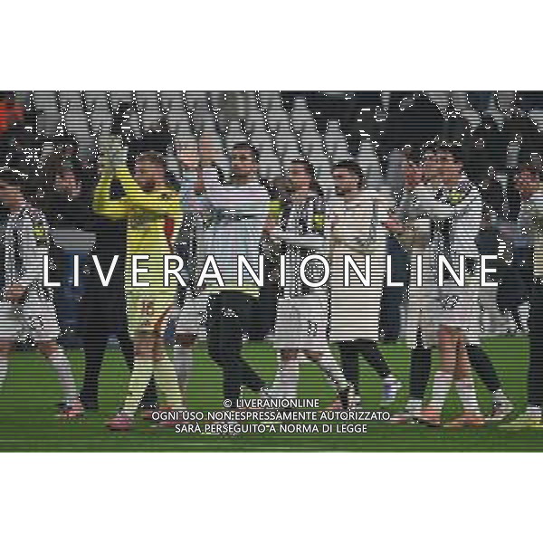 TVPG Juventus FC vs SCP Sporting Lisbona nella foto Juventus sotto la curva dopo il match 04-11-2025 Allianz Stadium, Torino (ITA) - Quarta Giornata Champions League 2025/26 ©TVPG Pasquale Golia - AGENZIA ALDO LIVERANI SAS