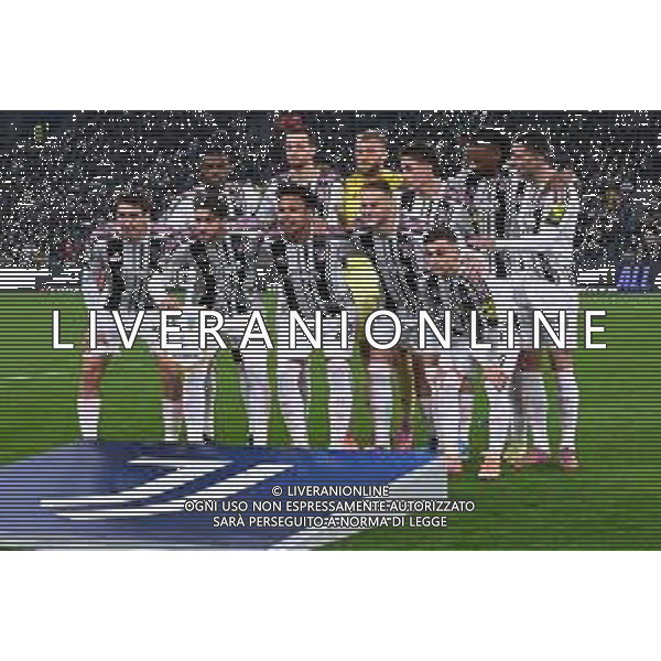 TVPG Juventus FC vs SCP Sporting Lisbona nella foto formazione iniziale Juventus Fc, 04-11-2025 Allianz Stadium, Torino (ITA) - Quarta Giornata Champions League 2025/26 ©TVPG Pasquale Golia - AGENZIA ALDO LIVERANI SAS