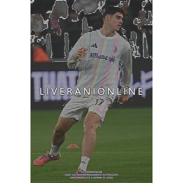 TVPG Juventus FC vs SCP Sporting Lisbona nella foto Vasilije Adzic (Fc Juventus), 04-11-2025 Allianz Stadium, Torino (ITA) - Quarta Giornata Champions League 2025/26 ©TVPG Pasquale Golia - AGENZIA ALDO LIVERANI SAS