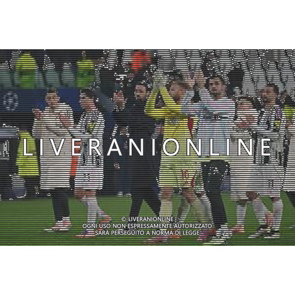 TVPG Juventus FC vs SCP Sporting Lisbona nella foto Juventus sotto la curva dopo il match 04-11-2025 Allianz Stadium, Torino (ITA) - Quarta Giornata Champions League 2025/26 ©TVPG Pasquale Golia - AGENZIA ALDO LIVERANI SAS