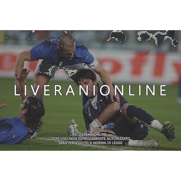 Firenze 01/03/2006 Italia-Germania Amichevole Nella foto: Cannavaro Fabio, Buffon Gianluigi.* Ph Gianni Nucci/Agenzia Aldo Liverani