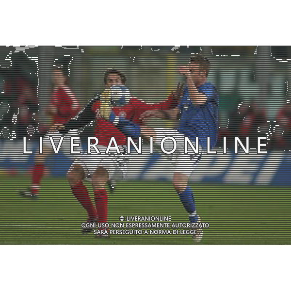 Firenze 01/03/2006 Italia-Germania Amichevole Nella foto: De Rossi daniele contro Deisler Sebastian.* Ph Gianni Nucci/Agenzia Aldo Liverani