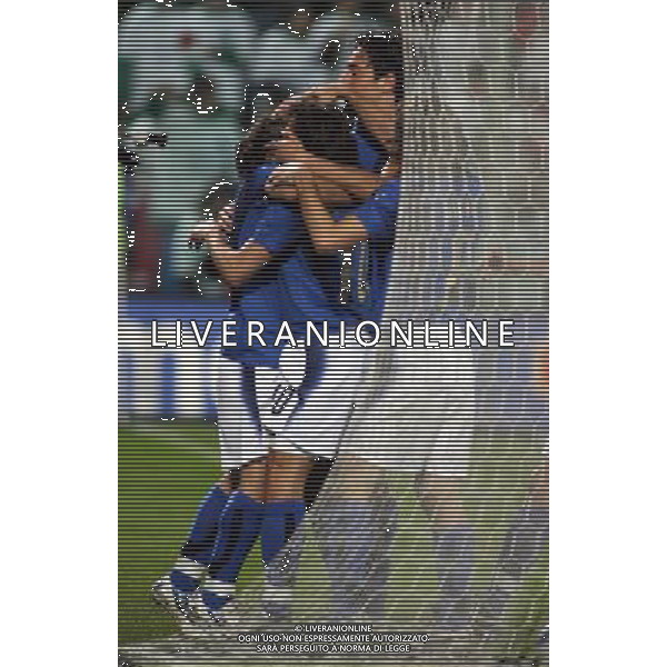 Firenze 01/03/2006 Italia-Germania Amichevole Nella foto: Gioia di Del Piero Alessandro dopo il gol del 4-0.* Ph Gianni Nucci/Agenzia Aldo Liverani