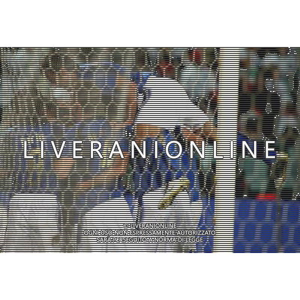 Firenze 01/03/2006 Italia-Germania Amichevole Nella foto: Gioia di Del Piero Alessandro dopo il gol del 4-0.* Ph Gianni Nucci/Agenzia Aldo Liverani