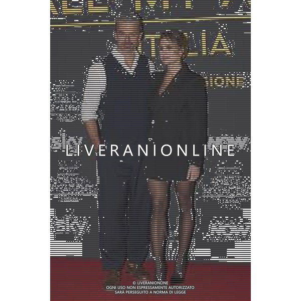 Roma 4 Novembre 2025 Red Carpet della Premiere della terza stagione della serie tv di sky ‘CALL MY AGENT’ Nella Foto: Luca Argentero, Cristina Marino Foto Credit: Andrea Bracaglia- AGENZIA ALDO LIVERANI SAS