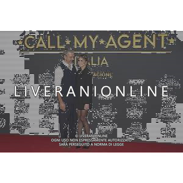 Roma 4 Novembre 2025 Red Carpet della Premiere della terza stagione della serie tv di sky ‘CALL MY AGENT’ Nella Foto: Luca Argentero, Cristina Marino Foto Credit: Andrea Bracaglia- AGENZIA ALDO LIVERANI SAS