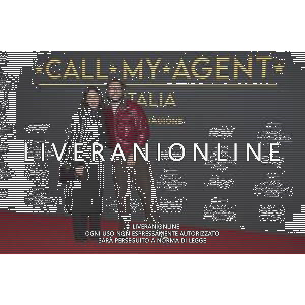 Roma 4 Novembre 2025 Red Carpet della Premiere della terza stagione della serie tv di sky ‘CALL MY AGENT’ Nella Foto: Guglielmo Scilla, Emanuela Capello Foto Credit: Andrea Bracaglia- AGENZIA ALDO LIVERANI SAS