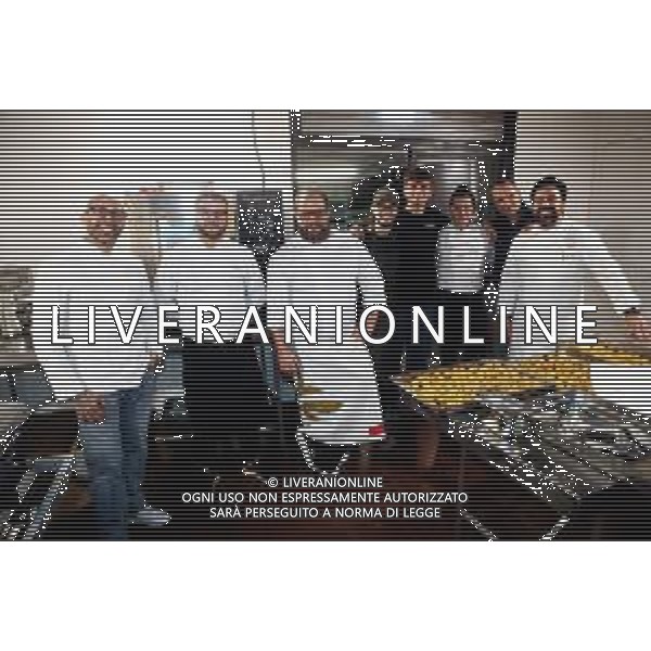 IMOLA 04 11 2025 BACCANALE 2025 "A TAVOLA CON IMOLA-AROMI DI BACCANALE"LA CENA DEI GIOVANI RISTORATORI IMOLESI NELLA FOTO SEBASTIANO CARIDI,MICHELE QUITADAMO(LA VIVANDERIA),MATTEO CORALLI,ANDREA SERAFINI (CASA SERAFINI) E ULTIMO MAX MASCIA ©SANNA - AGENZIA ALDO LIVERANI SAS