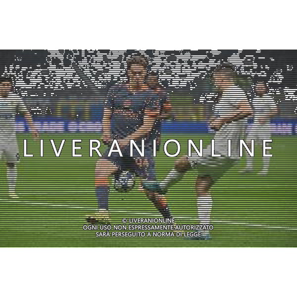 Inter vs Kairat Almaty nella foto Francesco Pio Esposito (Inter) Milano 05-11-2025 Stadio Giuseppe Meazza - San Siro Inter vs Kairat Almaty UEFA Champions League fase a girone unico - 4a giornata foto Roberto Garavaglia/Agenzia Aldo Liverani sas