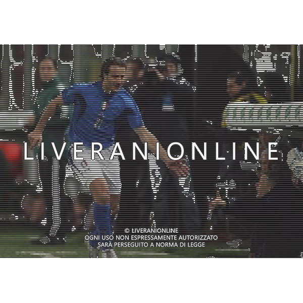 Firenze 01/03/2006 Italia-Germania Amichevole Nella foto: Gioia Gilardino Alberto dopo il gol del 1-0.* Ph Gianni Nucci/Agenzia Aldo Liverani