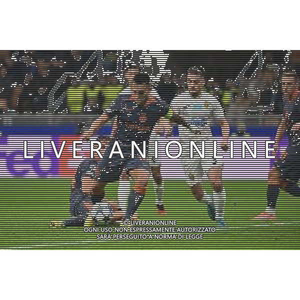 Inter vs Kairat Almaty nella foto Lautaro Martinez (Inter) occasione da gol poco prima del gol segnato Milano 05-11-2025 Stadio Giuseppe Meazza - San Siro Inter vs Kairat Almaty UEFA Champions League fase a girone unico - 4a giornata foto Roberto Garavaglia/Agenzia Aldo Liverani sas