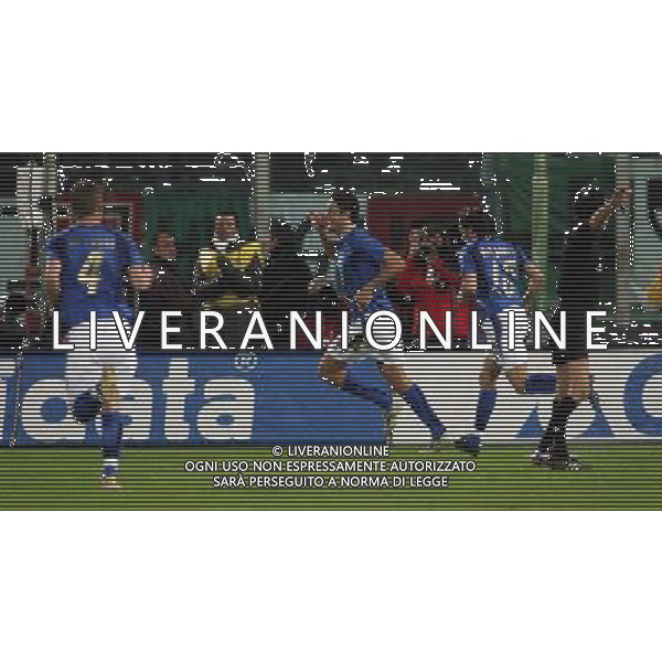 Firenze 01/03/2006 Italia-Germania Amichevole Nella foto: Gioia dopo il gol di Toni Luca.* Ph Gianni Nucci/Agenzia Aldo Liverani