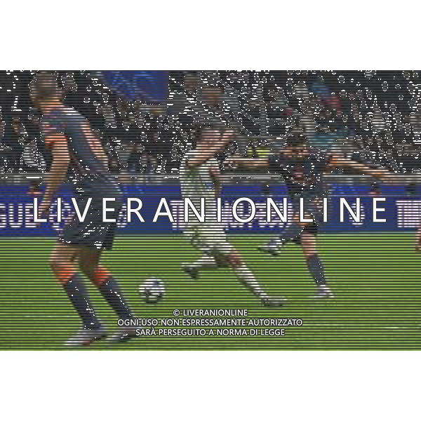 Inter vs Kairat Almaty nella foto Carlos Augusto (Inter) segna il gol del 2 a 1 Milano 05-11-2025 Stadio Giuseppe Meazza - San Siro Inter vs Kairat Almaty UEFA Champions League fase a girone unico - 4a giornata foto Roberto Garavaglia/Agenzia Aldo Liverani sas